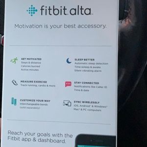 Brand new Fitbit Alta purple